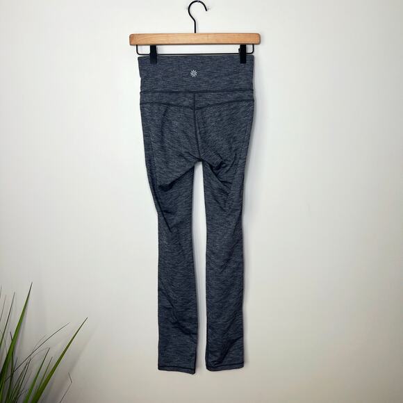 Athleta Heather Gray XS Ankle Length Leggings Workout Athleisure Gym Casual‎ - Picture 3 of 6